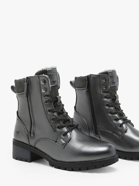 Enkellaarsjes Mustang Grijs women 1435603 ander zicht 2